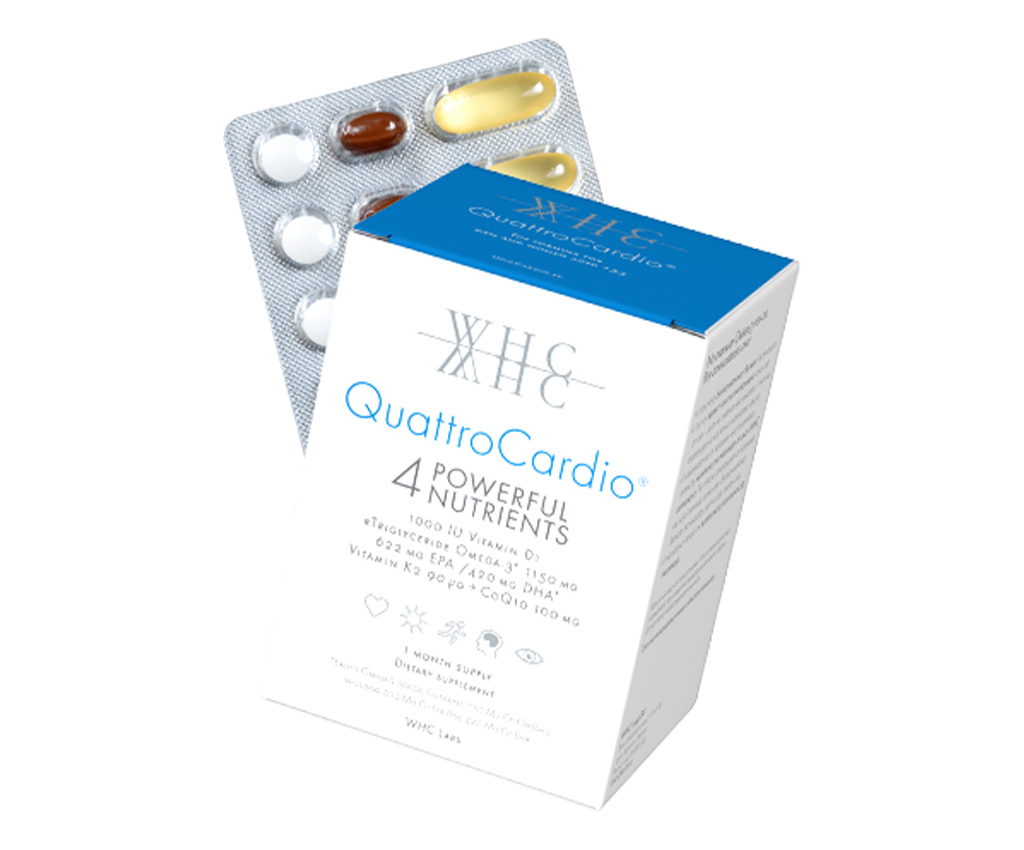 QuattroCardio&#174; 4 Powerful Nutrients 90 Capsules